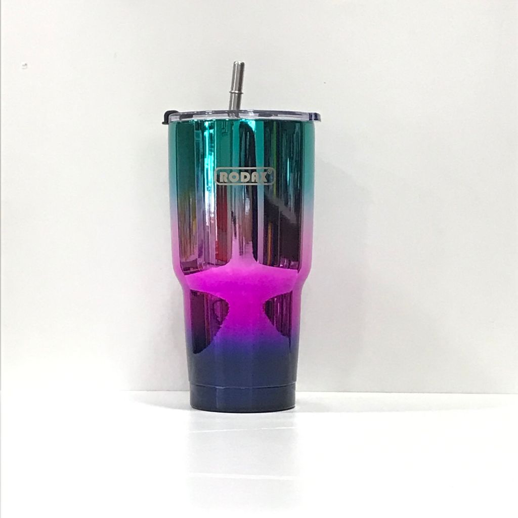 VASO VERDE C ROSA